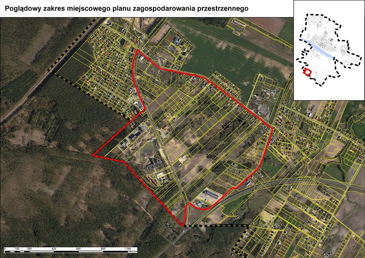 Plan Kutnowska - Łącka - Góry - granica