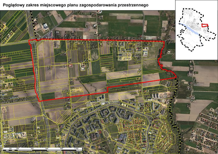Plan Żyzna - Boryszewska granica