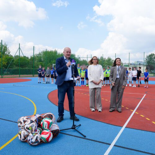 Kompleks sportowy w ZS nr 5 zachwyca po remoncie