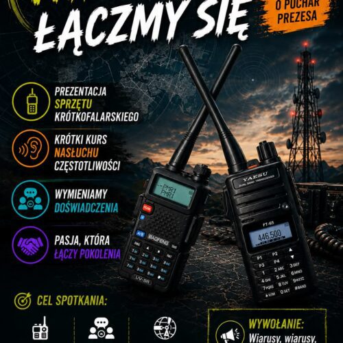 Miłośnicy krótkofalarstwa zapraszają na spotkanie