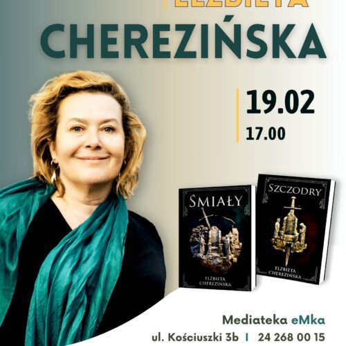 Spotkanie autorskie z Elżbietą Cherezińską