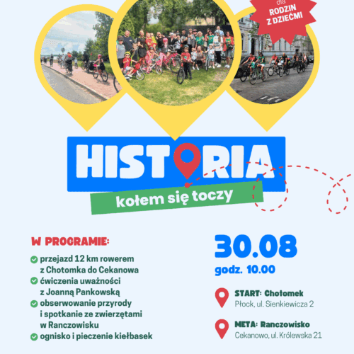 Rodzinny Rajd Rowerowy „Historia kołem się toczy”
