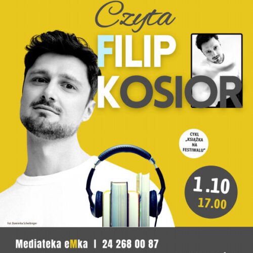 Książnica zaprasza na spotkanie z Filipem Kosiorem