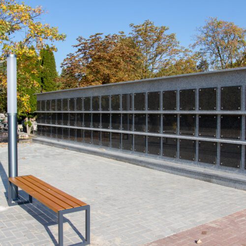 Kolejne kolumbarium na cmentarzu komunalnym
