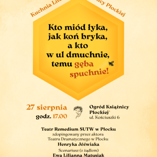 Kuchnia Literacka Książnicy Płockiej