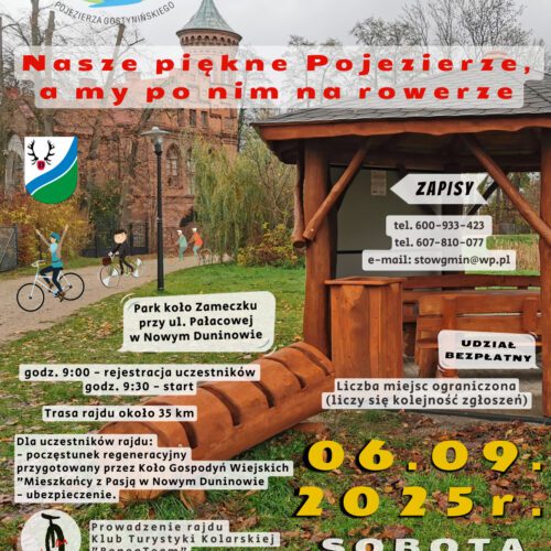 Nasze Piękne Pojezierze, a my po nim na rowerze