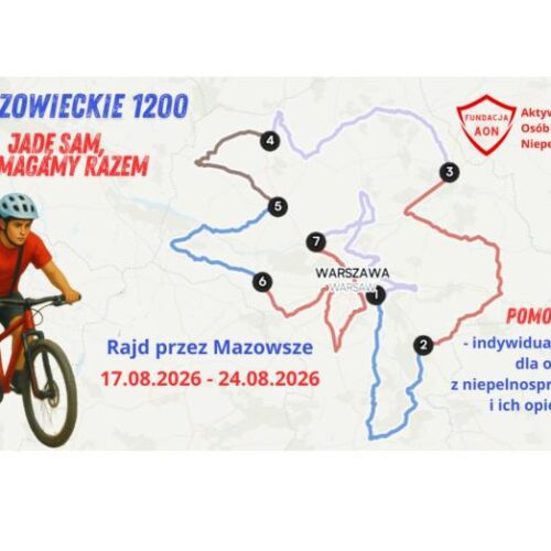 Mazowieckie 1200 – jadę sam, pomagamy razem